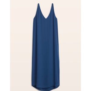 Aritiza Babaton Navy Blue Maxi Dress Size L